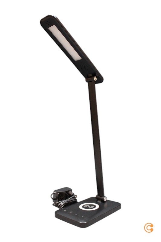 B-Ware Just Light Led Schreibtischleuchte Florentina Leselampe Tischleuchte Schwarz - 4043689972899