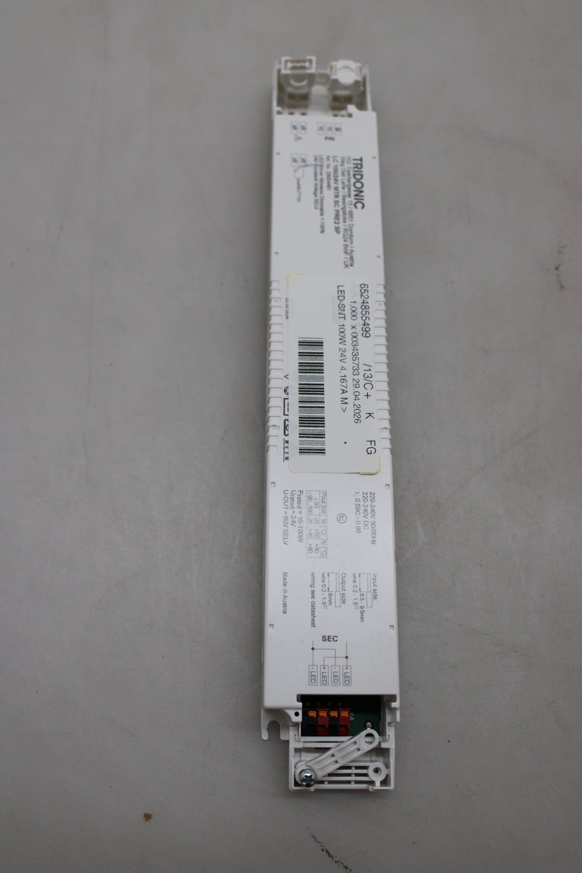 Tridonic LED-Treiber Netz Stromversorgung 100W 24V 4,167A Matter CV DEFEKTWARE - 9006210799605