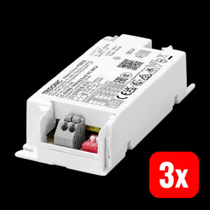 B-Ware Tridonic Led Treiber Stromversorgung Netzteil Weiß Flex C Snc4 42 W 3 Stück