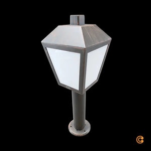 B-Ware Bendix Sockelleuchte Außenleuchte Laterne Led Gartenlampe Schwarz Kupfer Antik