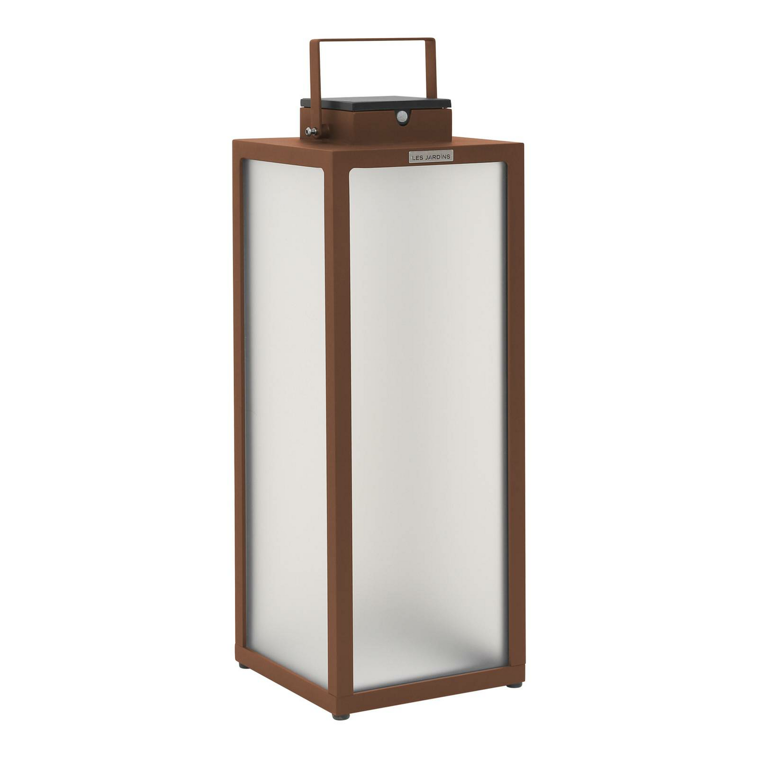 B-Ware Les Jardins Led Solarlaterne Tradition  Gartenlampe Led Corten H65cm Siehe Text - 3561619002351