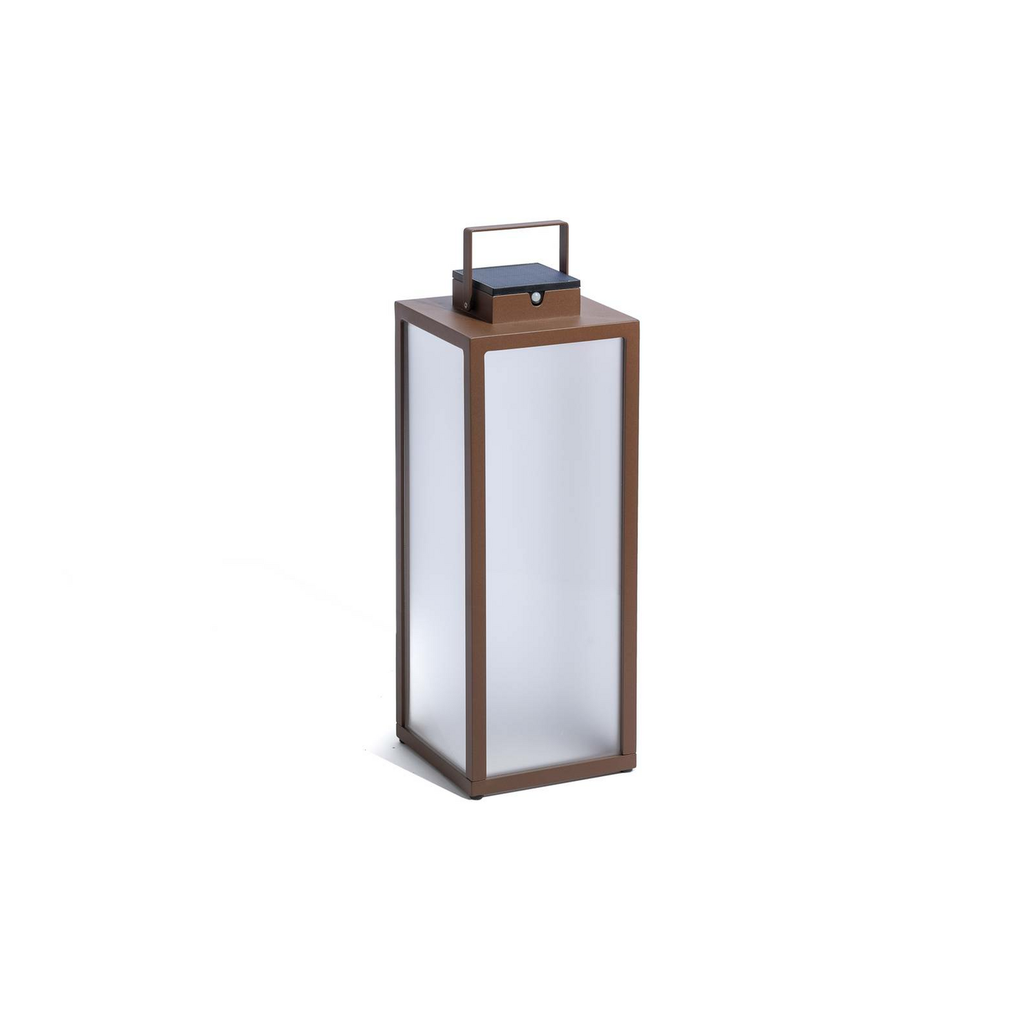 B-Ware Les Jardins Led Solarlaterne Tradition  Gartenlampe Led Corten H65cm Siehe Text - 3561619002351