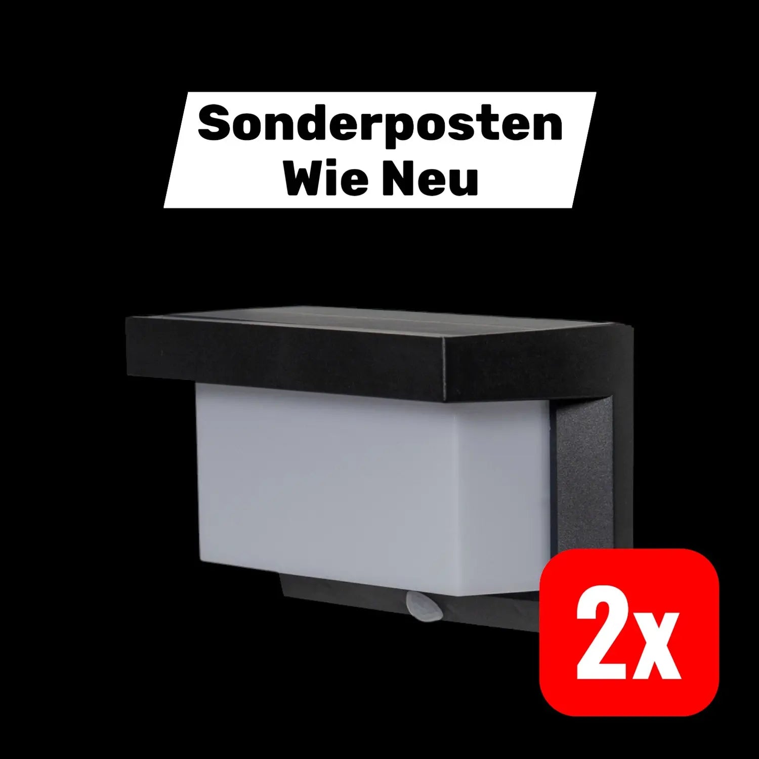 B-Ware Star Trading Led Solarwandleuchte Valla Wandlampe Lampe Leuchte 2 Stück - 7391482057112