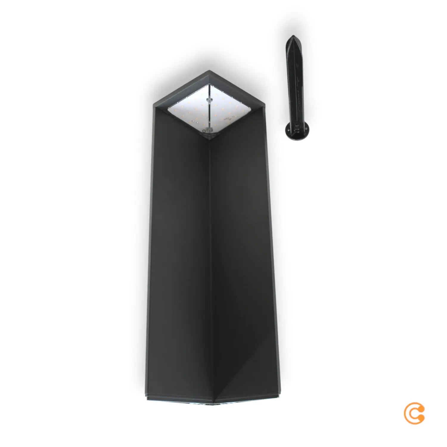 B-Ware Fabas Luce Wegeleuchte Garten Led Solar Fold Bewegungsmelder Dunkelgrau Ip54 - 8019282550945