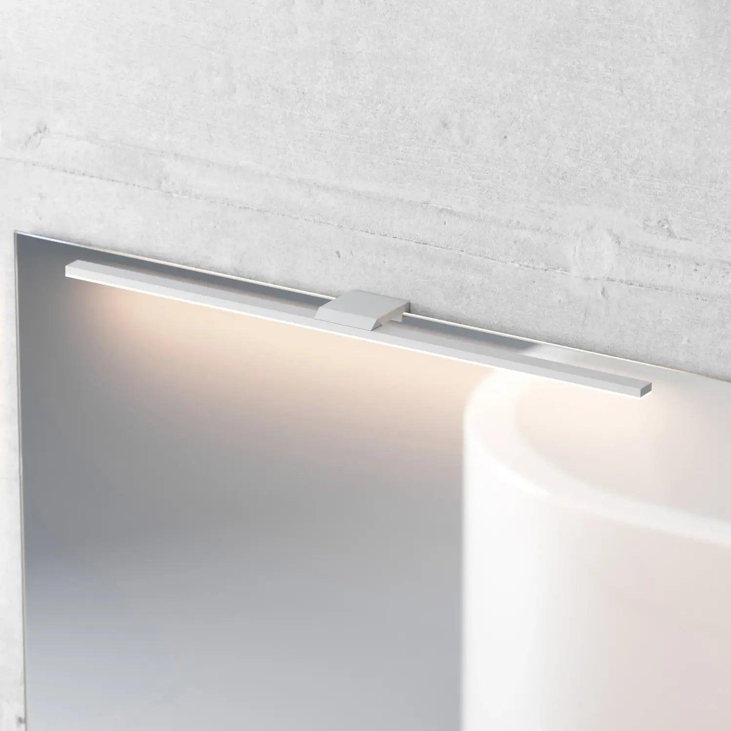 B-Ware Mcj Led Spiegelleuchte Lichtleiste Badleuchte Spiegel Weiß 60cm Ip44 3000 K Lampe - 5903148518305
