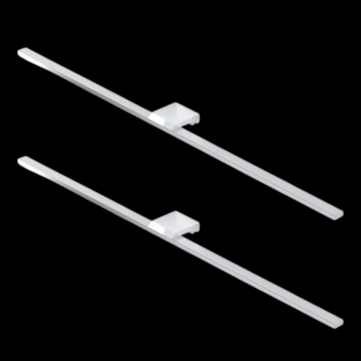 Triga Led Spiegelleuchte Lampe Leuchte Spiegellampe Led Ip44 Chrom 2 Stück B-Ware - 5903148518312