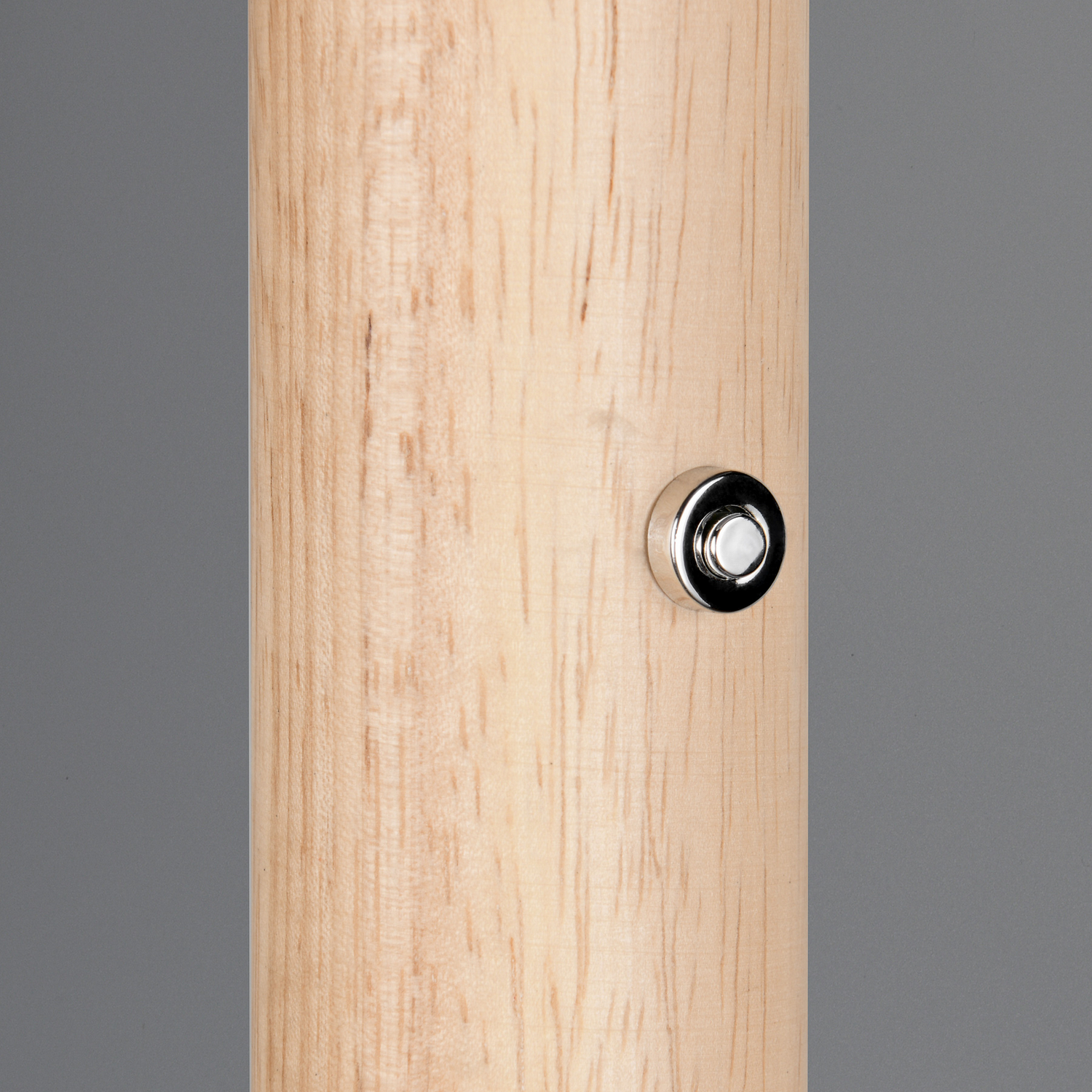 B-Ware Led Stehlampe Celeste Stehleuchte Lampe Chrom Holz 160 Cm Glas Metall Touchdim - 4017807616910