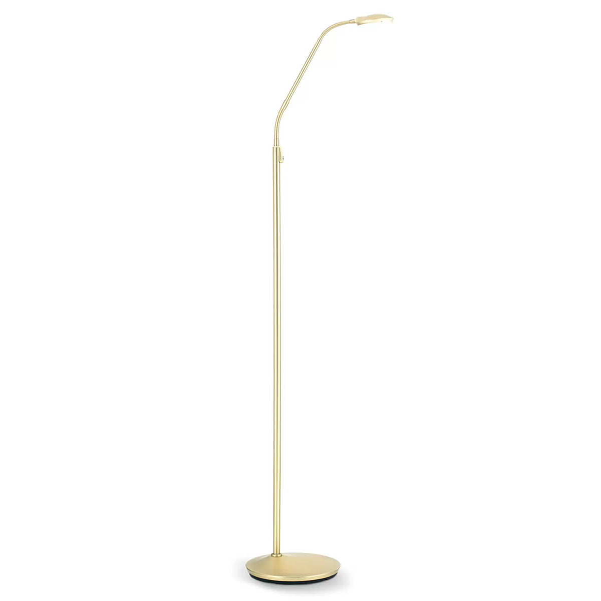 ORION Stehlampe Standleuchte LED messing matt Lichtfarbe wechselbar Stahl Cobra - 9003090257478
