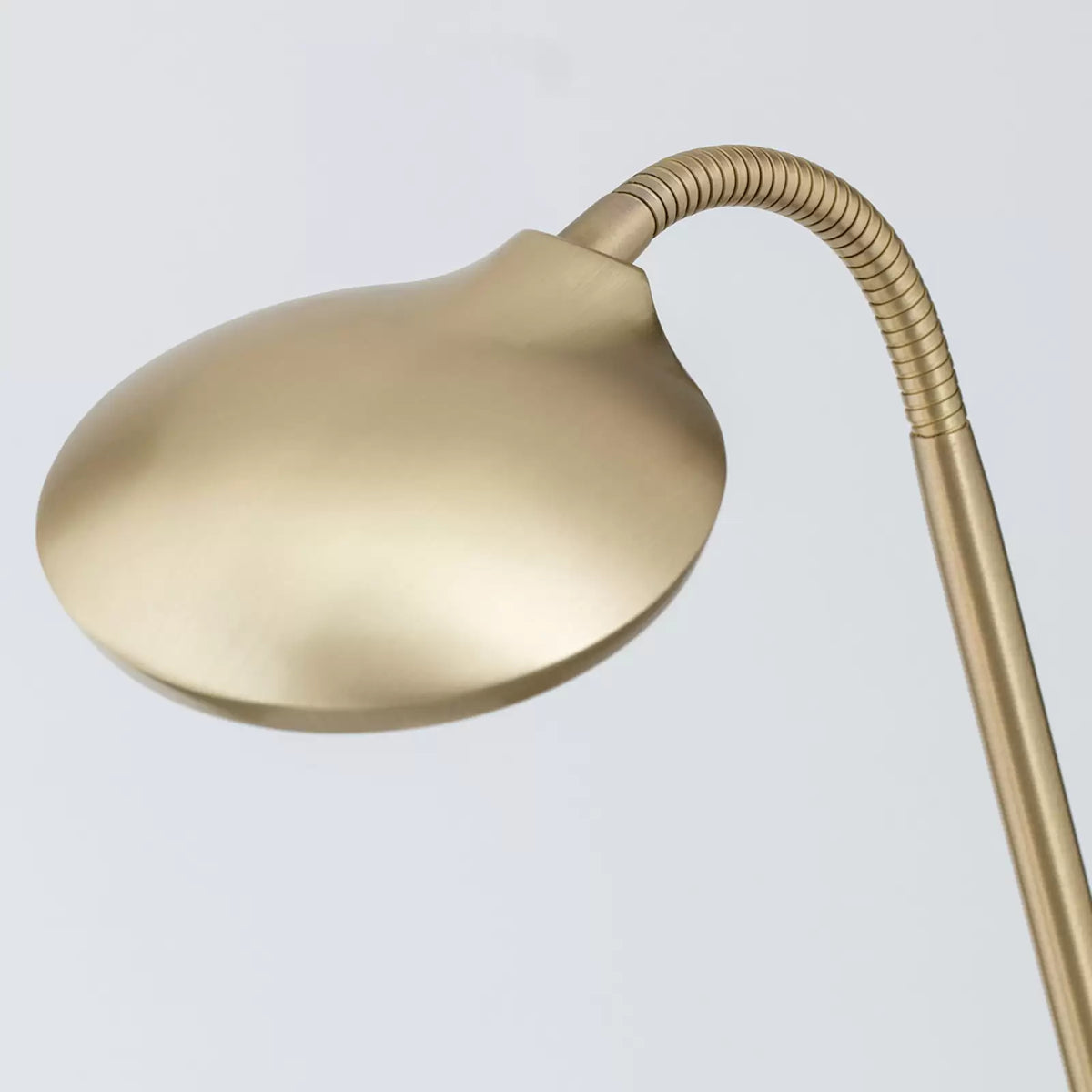 ORION Stehlampe Standleuchte LED messing matt Lichtfarbe wechselbar Stahl Cobra - 9003090257478