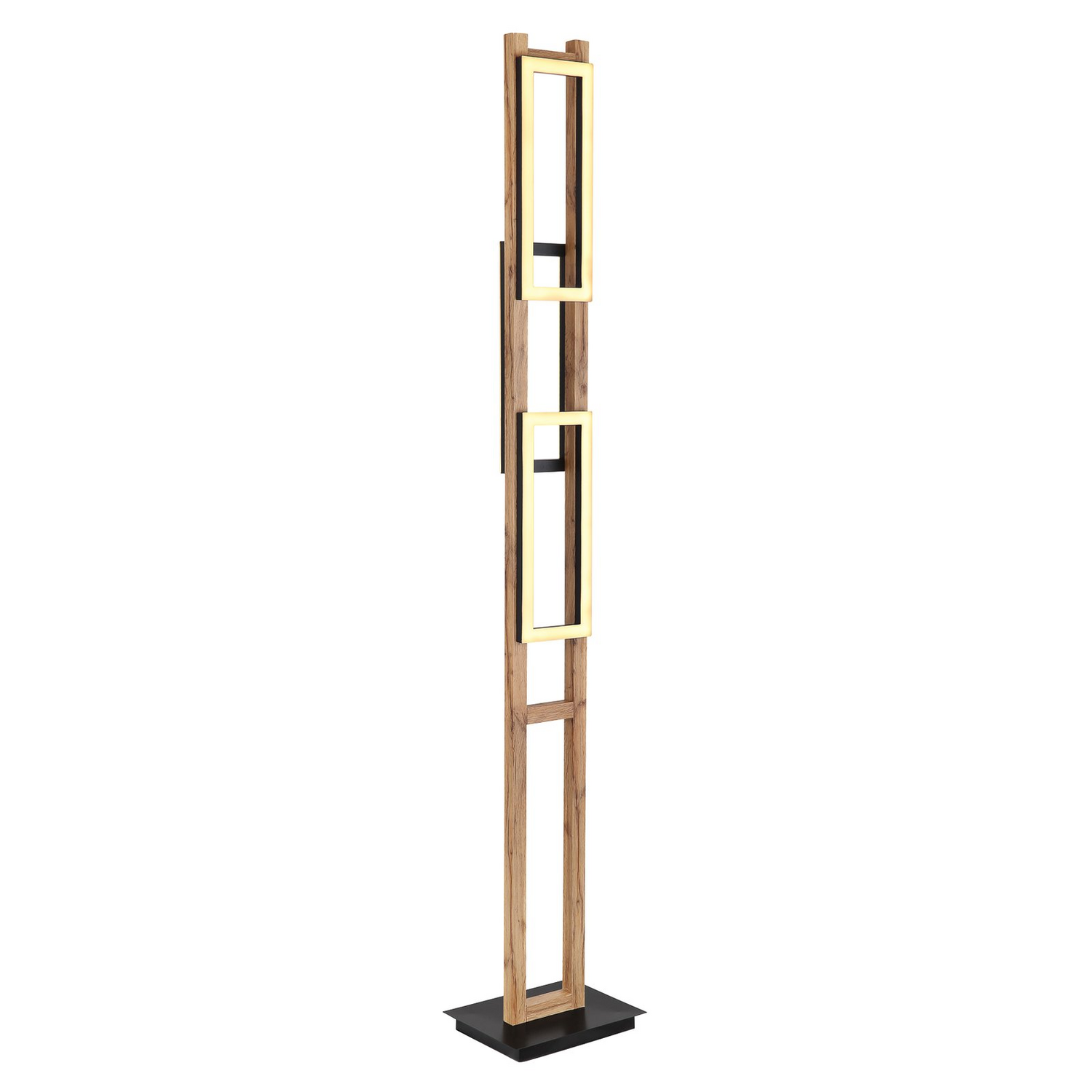 B-Ware Globo Led Stehlampe Illa Holzleuchte Lichtquelle Wohnzimmerlampe Holzdesign569 - 9007371439058