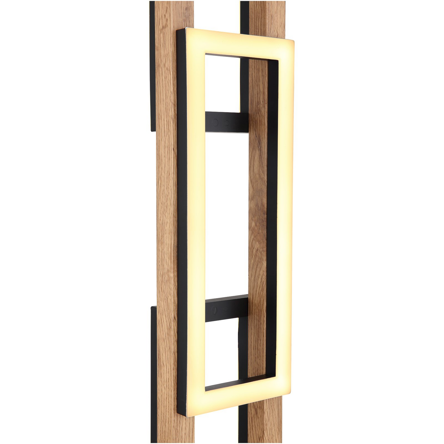 B-Ware Globo Led Stehlampe Illa Holzleuchte Lichtquelle Wohnzimmerlampe Holzdesign - 9007371439058