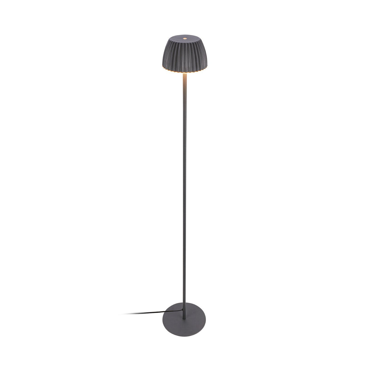 Briloner LED-Stehlampe Loca, anthrazit, Höhe 123 cm Kunststoff/Metall - 4002707485698