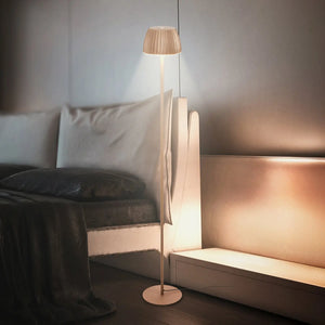 B-Ware Briloner Stehlampe Standlampe Led Braun Loca Kunststoff Metall Touchdimmer