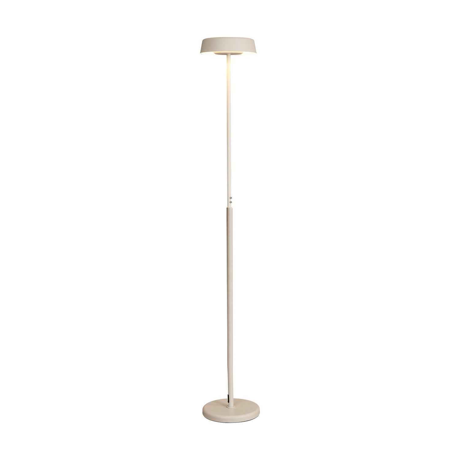 B-Ware Mantra Iluminación Led Stehleuche Noa Ii Touchdimmer Stahl Weiß Stehlampe Lampe - 8435153285660