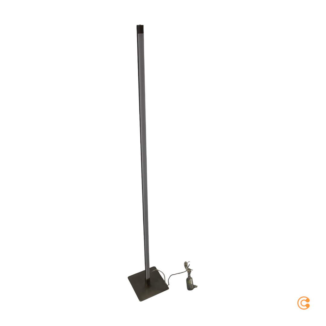 Just Light Stehlampe Leuchte Led Stahl Lampe Bella Touchdimmer Gerade Eckig B-Ware