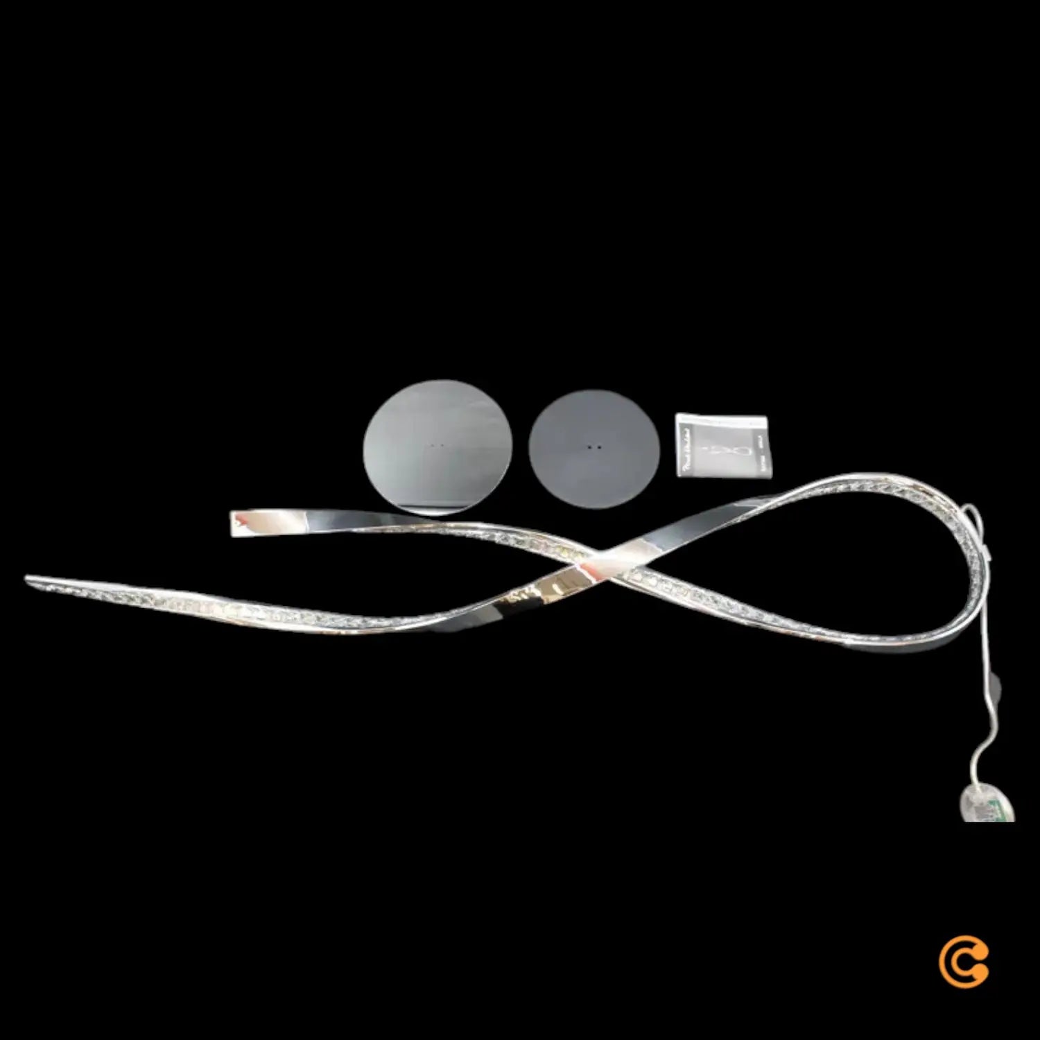 B-Ware Paul Neuhaus Led Stehleuchte Lampe Brilla Stehlampe Dimmbar Chrom Siehe Text - 4012248373668