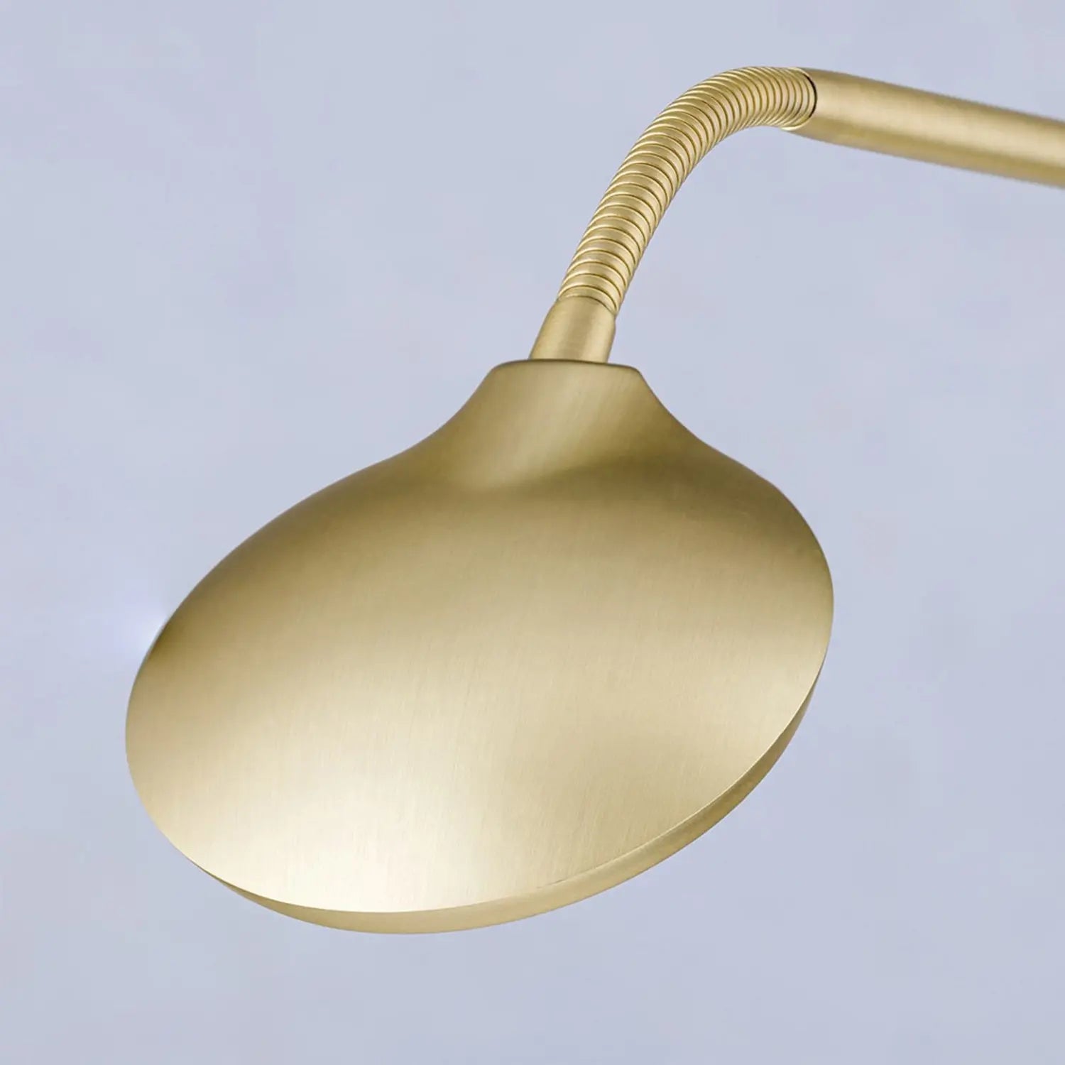 B-Ware Cobra Led Stehleuchte Standlampe Messing Matt Stahl Zweiflammig Dimmer Schalter - 9003090267408