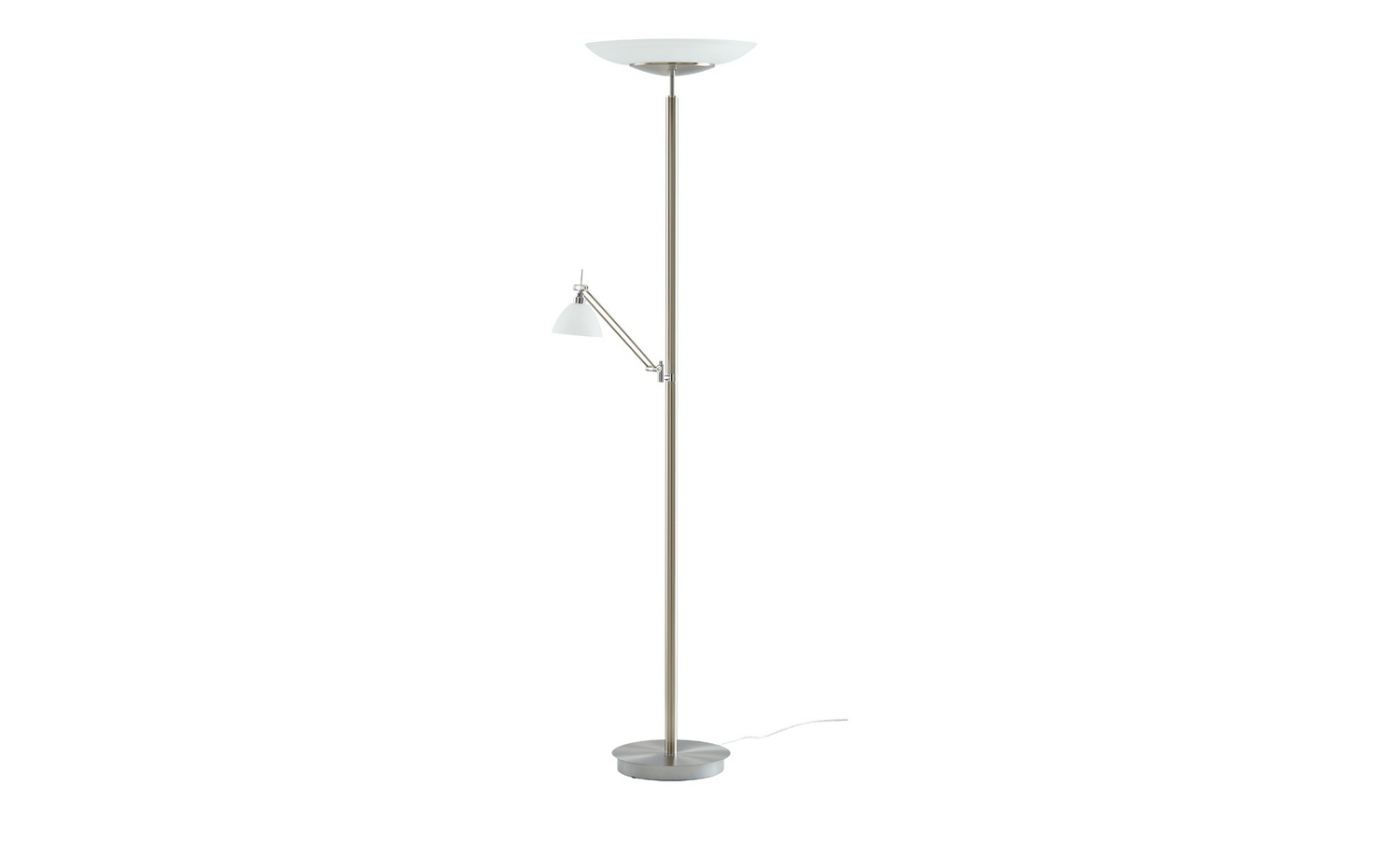 B-Ware Findus Stehleuchte Standlampe Led Leuchte Lampe Nickel Tastdimmer Integriert