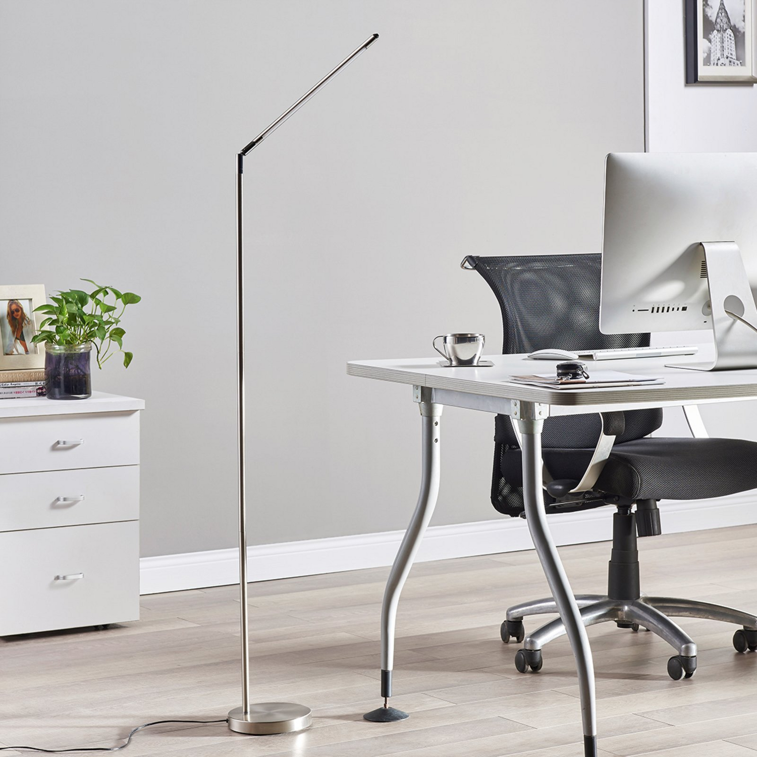 B-Ware Lindby Led Stehleuchte Jabbo Standleuchte Stehlampe Wohnzimmerleuchte Leselampe - 4251096516715