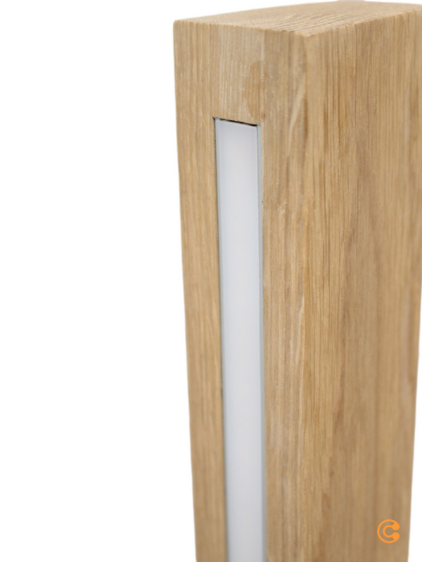 B-Ware Deko Light Led Stehleuchte Madera Stehlampe Stehleuchte Aus Eichenholz Dimmbar - 4042943169648