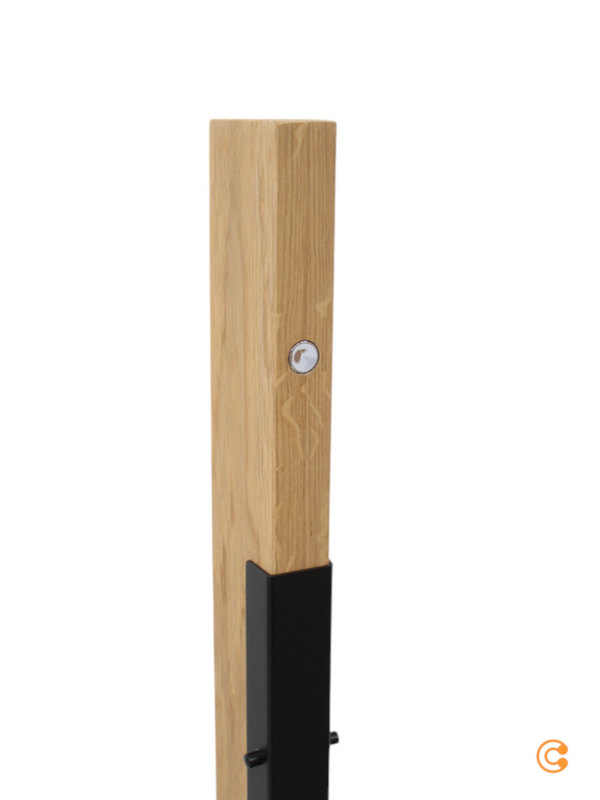 B-Ware Deko Light Led Stehleuchte Madera Stehlampe Stehleuchte Aus Eichenholz Dimmbar - 4042943169648