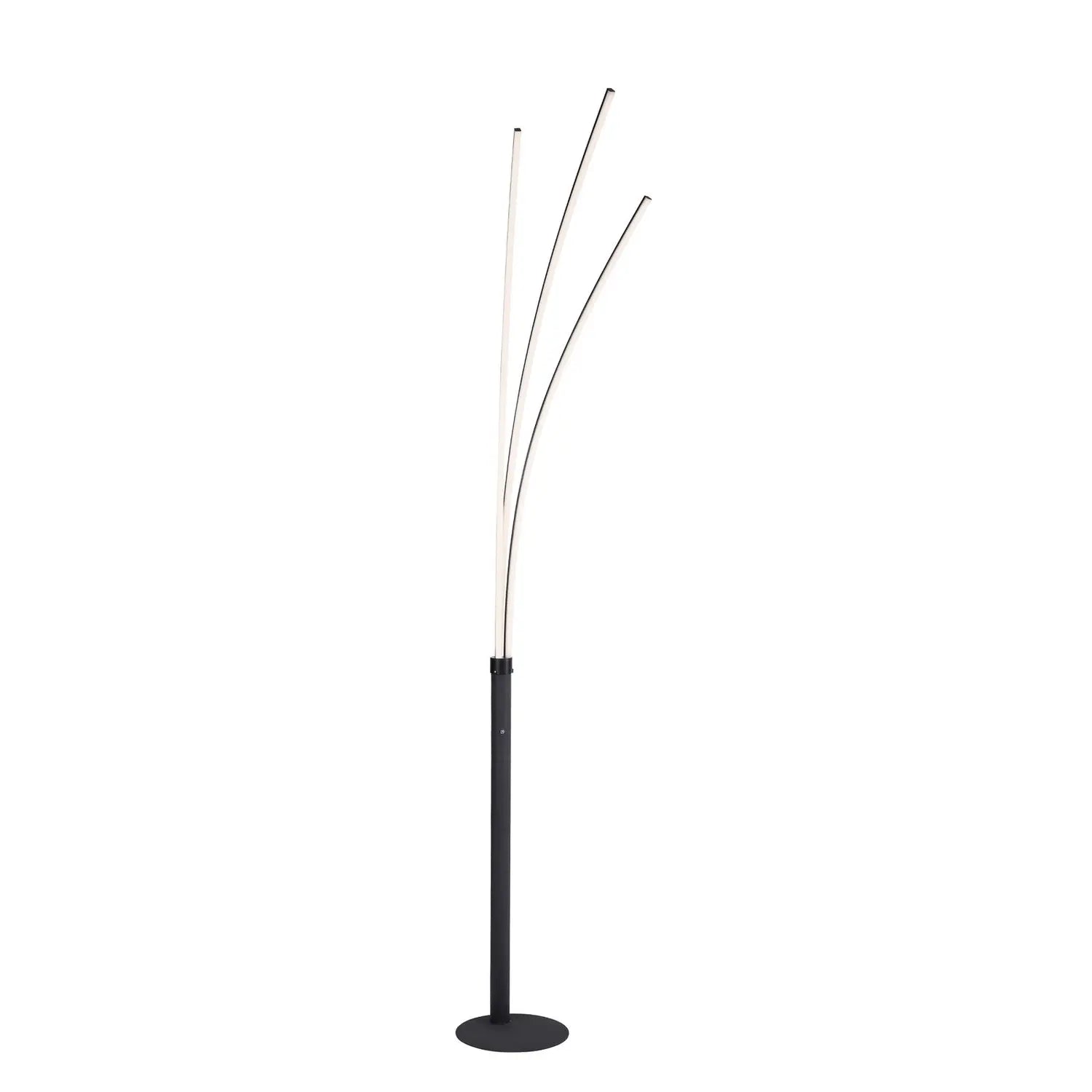 B-Ware Just Light Led Stehleuchte Maja Dreiflammig Leuchte Stehlampe Leselampe Schw752 - 4043689976071