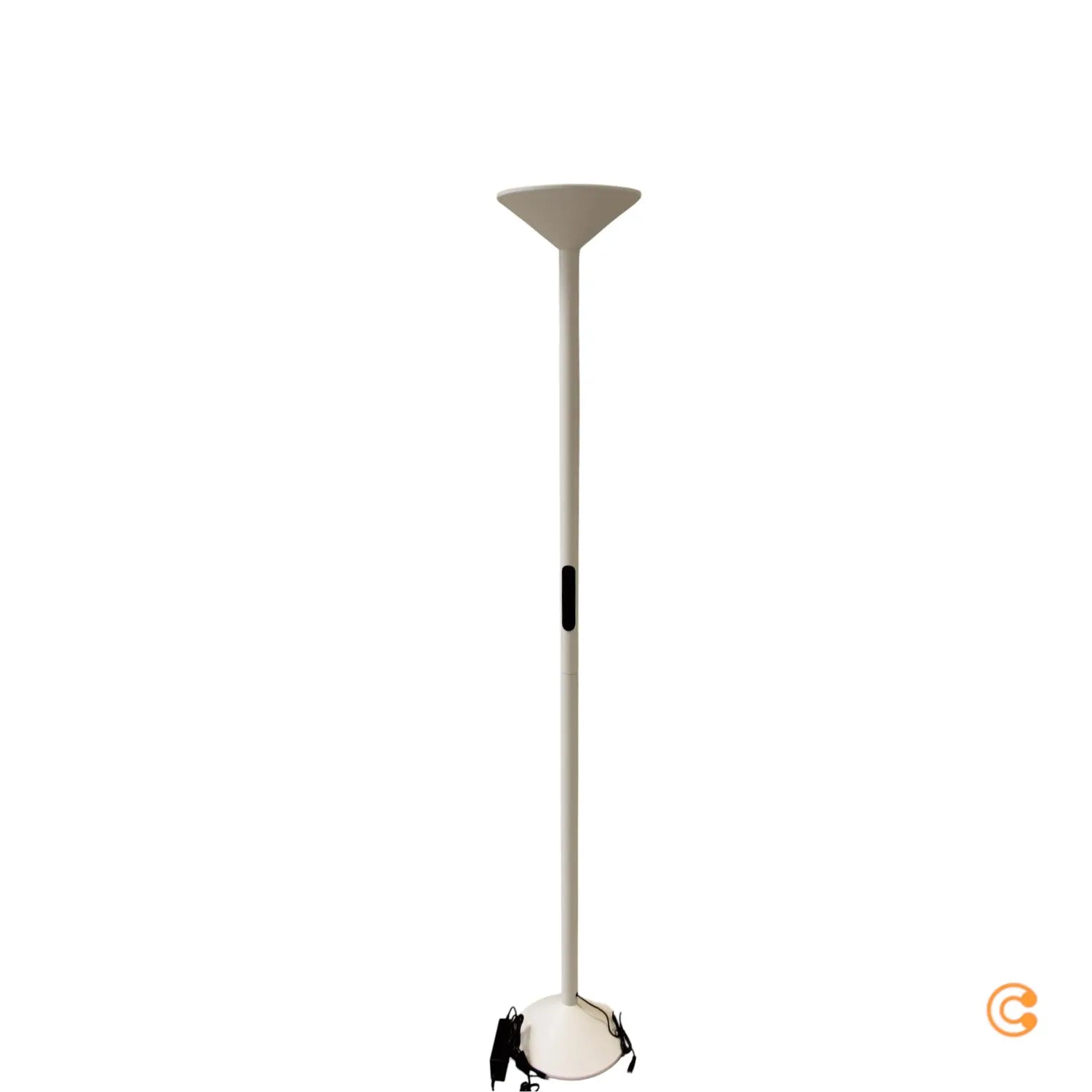 B-Ware Fabas Luce Stehleuchte Standlampe Led Tratto Weiß Metall Dimmer Touch Wohnzimmer - 8019282550150