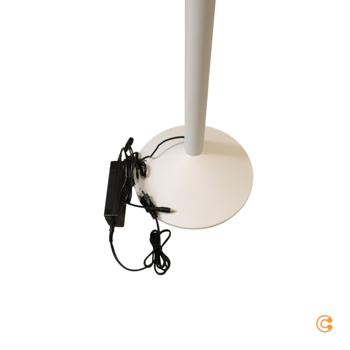 Fabas Luce Stehleuchte Standlampe LED Tratto Weiß Metall Dimmer Touch Wohnzimmer - 8019282550150