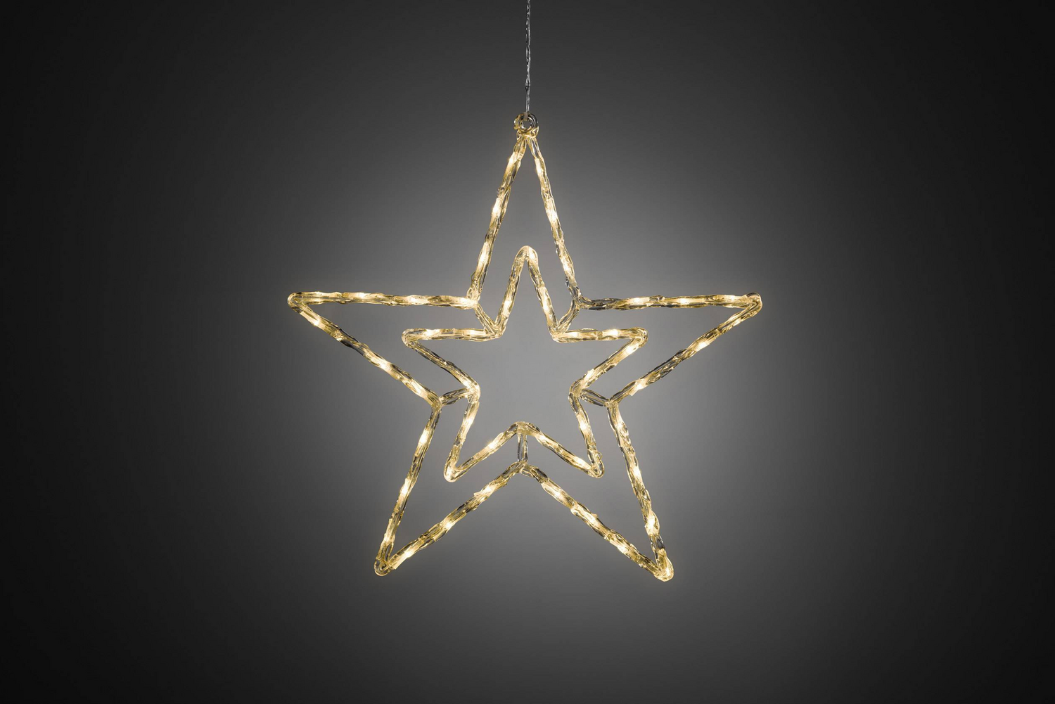 B-Ware Konstsmide 4471 103 Acryl Figur Weihnachtsstern Weihnachtsfigur Leuchtestern - 7318304711038