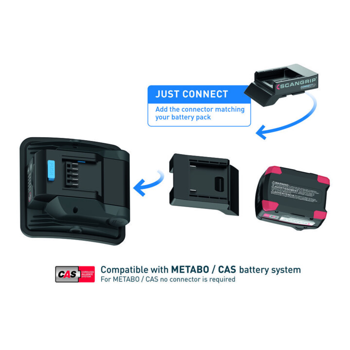 B-Ware Scangrip Led Strahler Arbeitsleuchte Nova 2 Connect 16 W 2000 Lm Ip30 Cob Led - 5708997006719