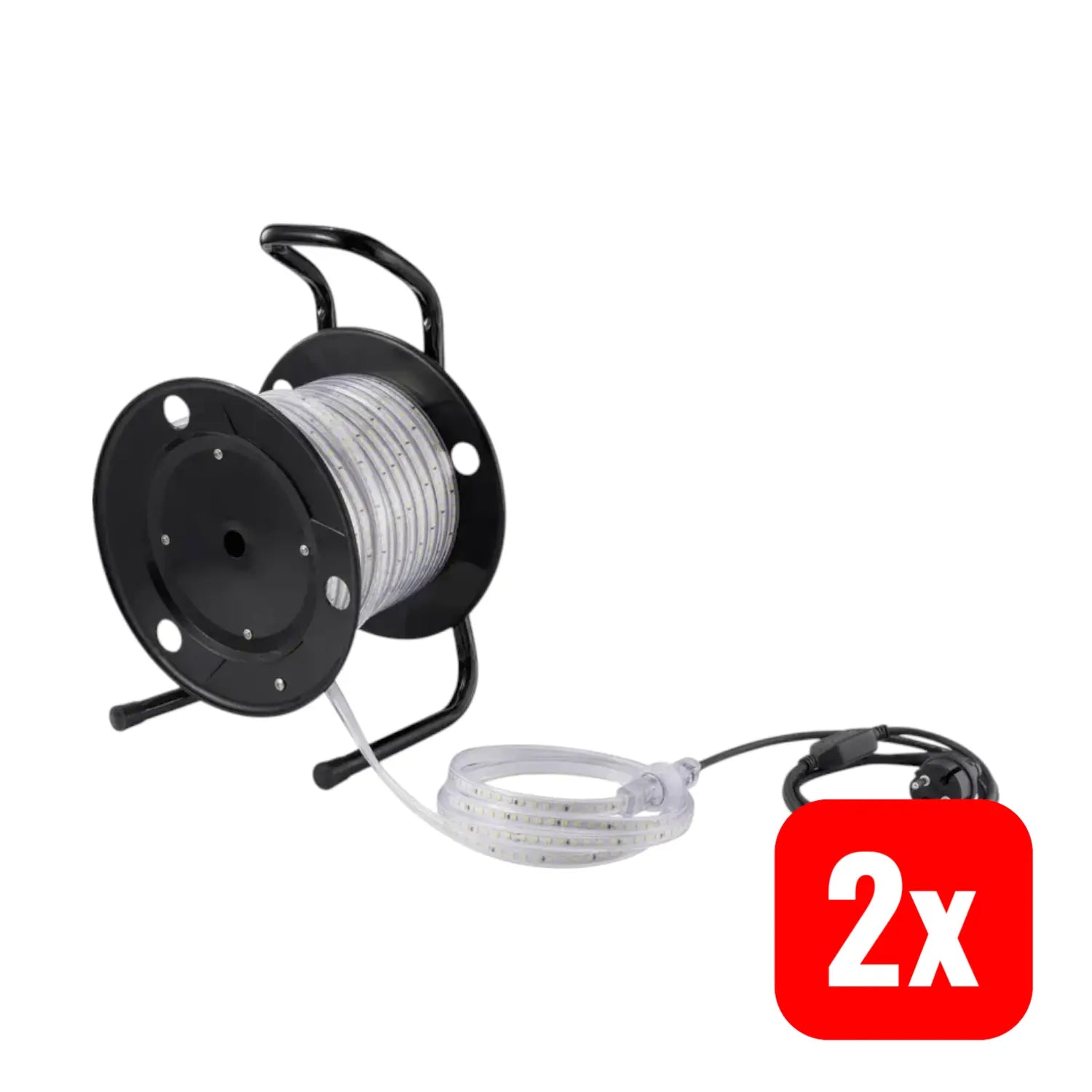 B-Ware Sygonix Led Strip Kabelrolle 25 M Led Streifen Band Licht Kaltweiß 2 Stück - 4064161398037