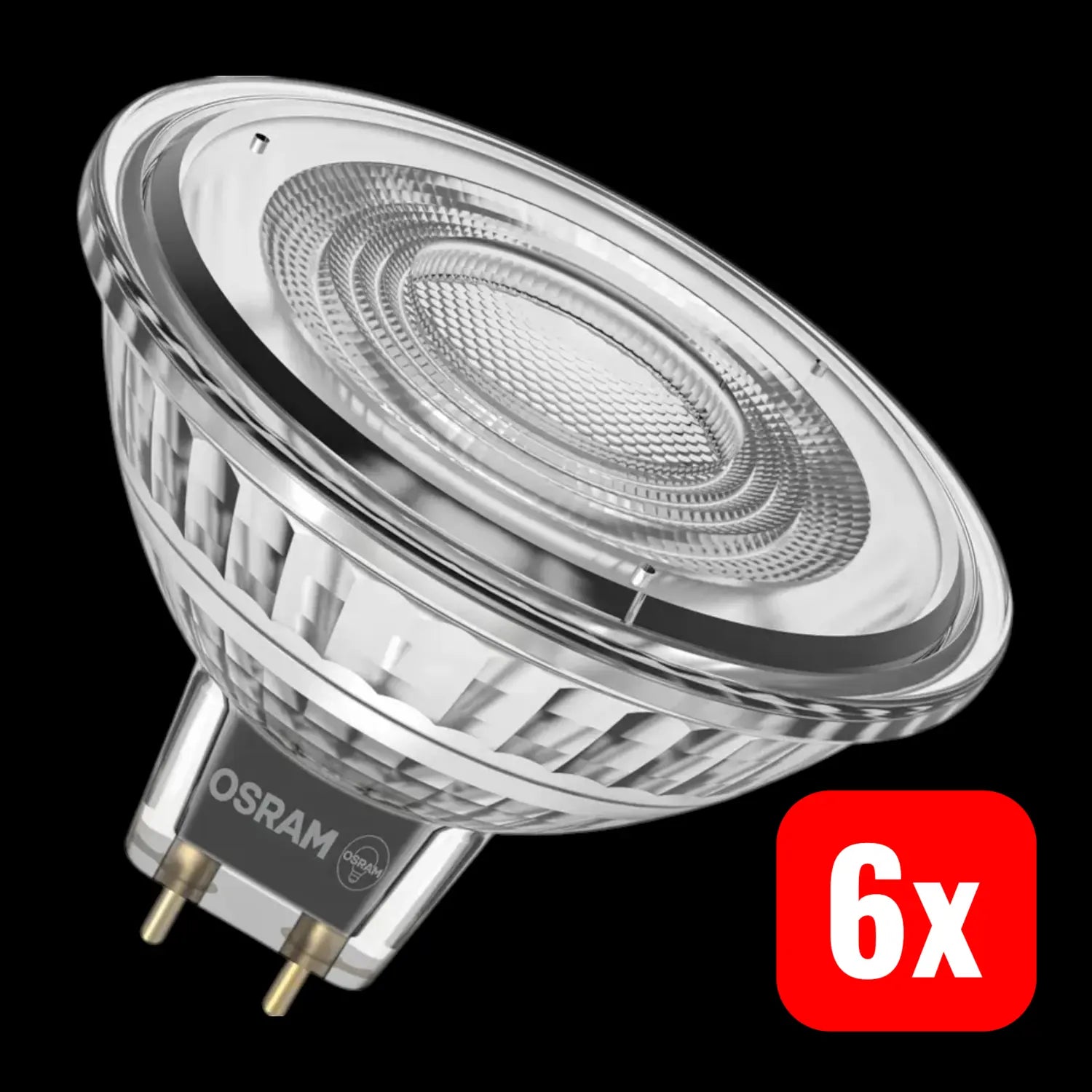B-Ware Osram Led Superstar Mr16 Gu5,3 Lampe 50 Mm 36° Dimmbar 6.1 W 4000 K Eek G 6 Stück - 4099854456916