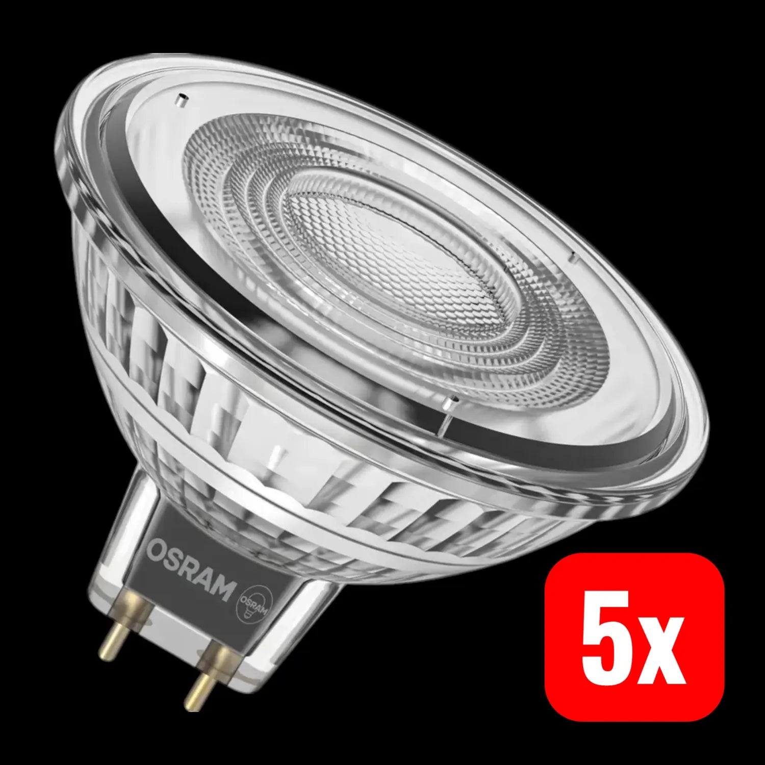 B-Ware Osram Led Superstar Mr16 Gu 5,3 Lampe 50 Mm 36° Dim 6.1 W 4000 K 5 Stück - 4099854456916