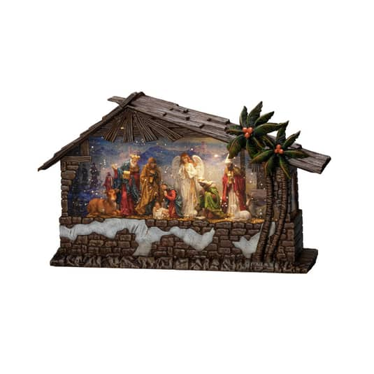 B-Ware Konstsmide Christmas Led Tischdeko Wasserlaterne Leuchte Lampe Weihnachtskrippe  - 7318304286000