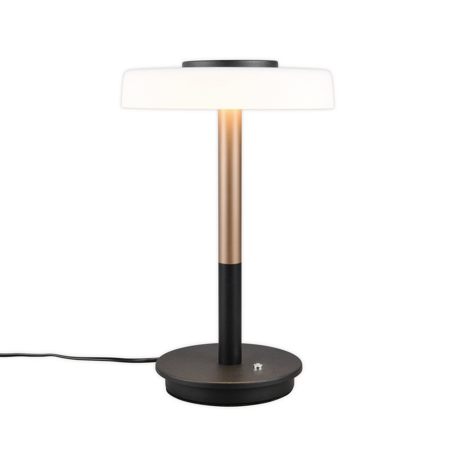 Trio Lighting Led Tischlampe Leuchte Celeste Lampe Weiß Braun Touchdim B-Ware