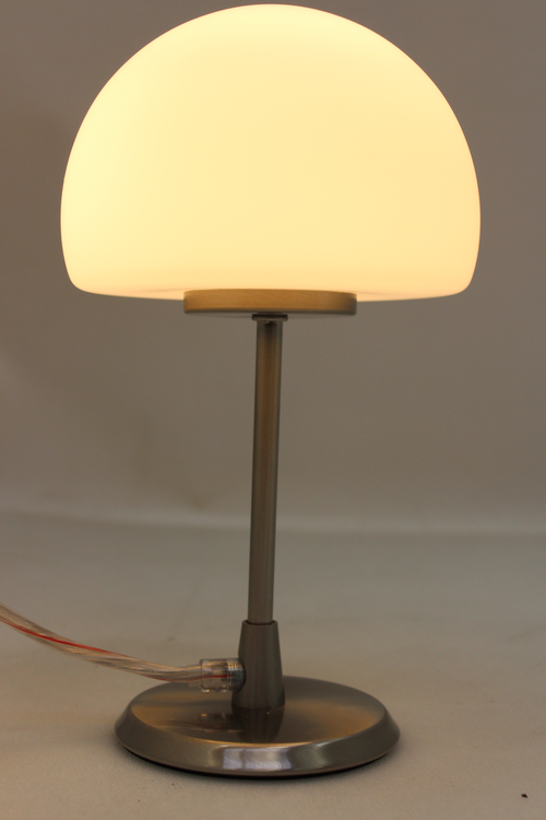 B-Ware Fabas Luce Led Tischleuchte Gaia Schreibtischlampe Lampe G9 Touchdimmer Chrom - 8019282509417