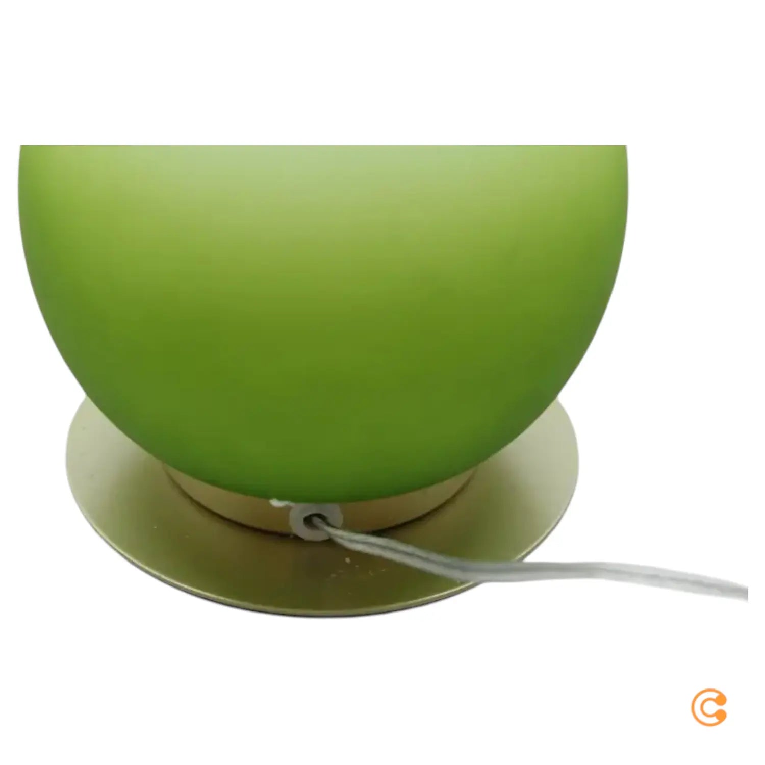 B-Ware Led Tischleuchte Wilma Tischlampe Led Lampe Grün Messing Birnenform Dimmbar - 8019282546344