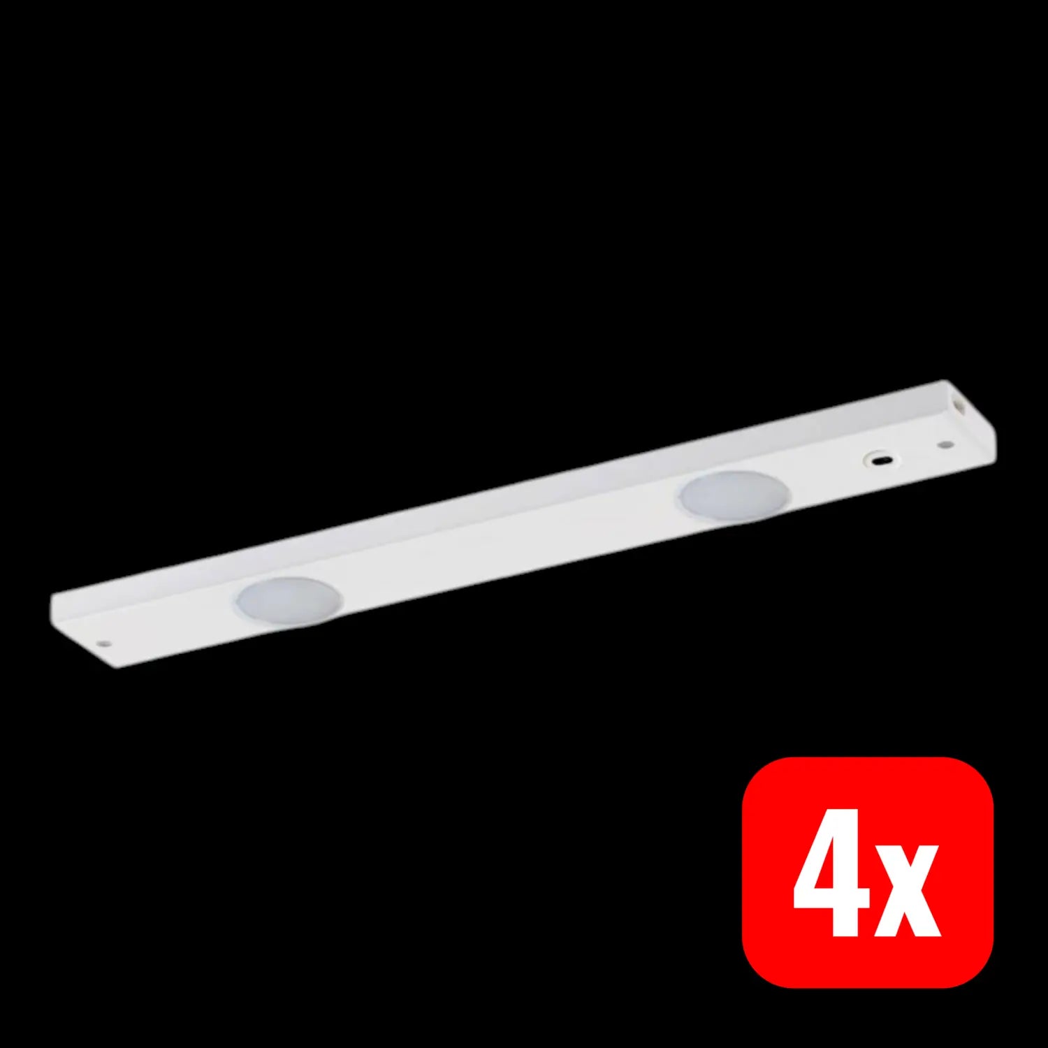 B-Ware Müller Licht Peppa Led Unterbauleuchte Bewegungsmelder Led Bauleuchte 4 Stück - 4004894533213