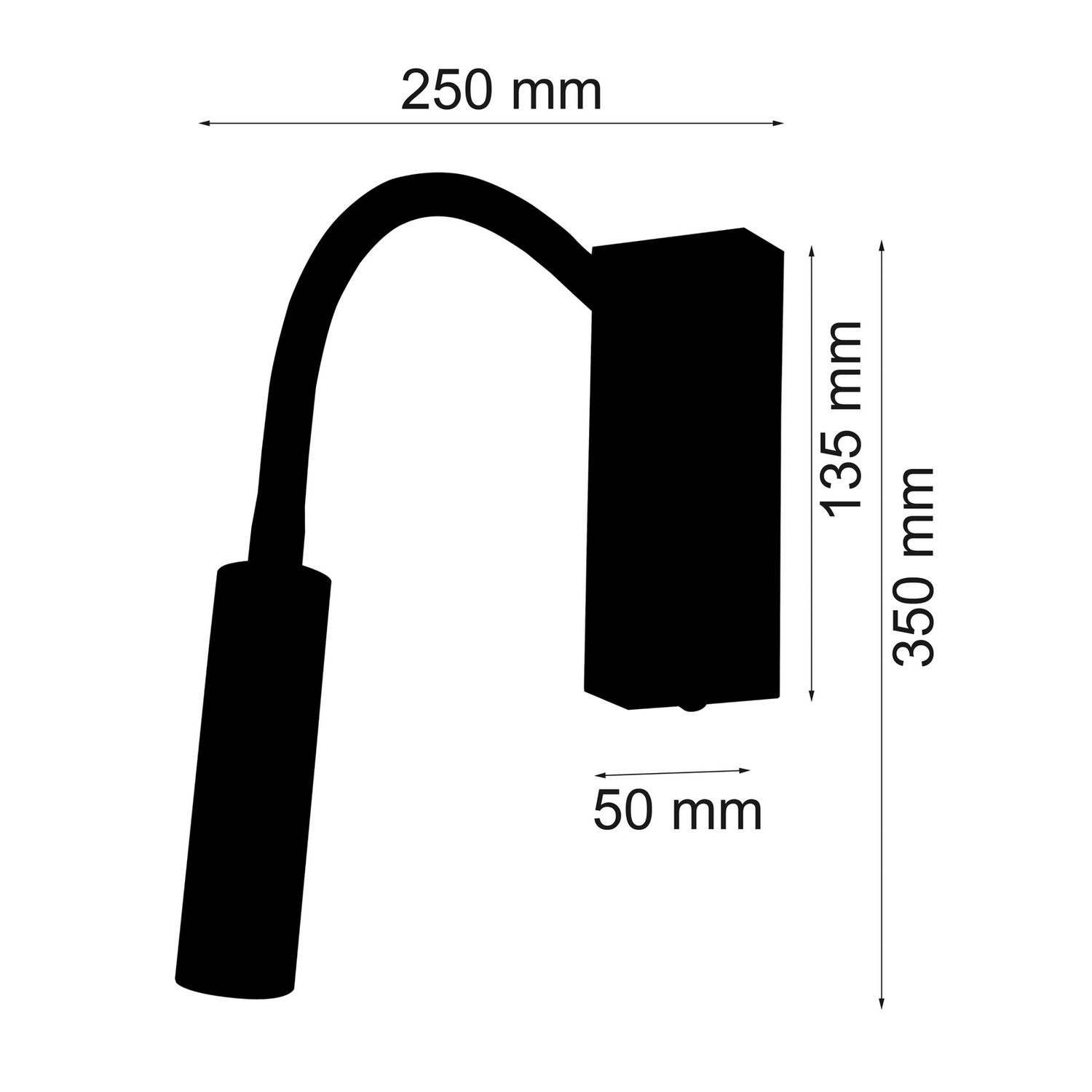B-Ware Busch Wandlampe Wandleuchte Flexarm Rocco Led Nickel Matt Aluminium608 - 4019231052449
