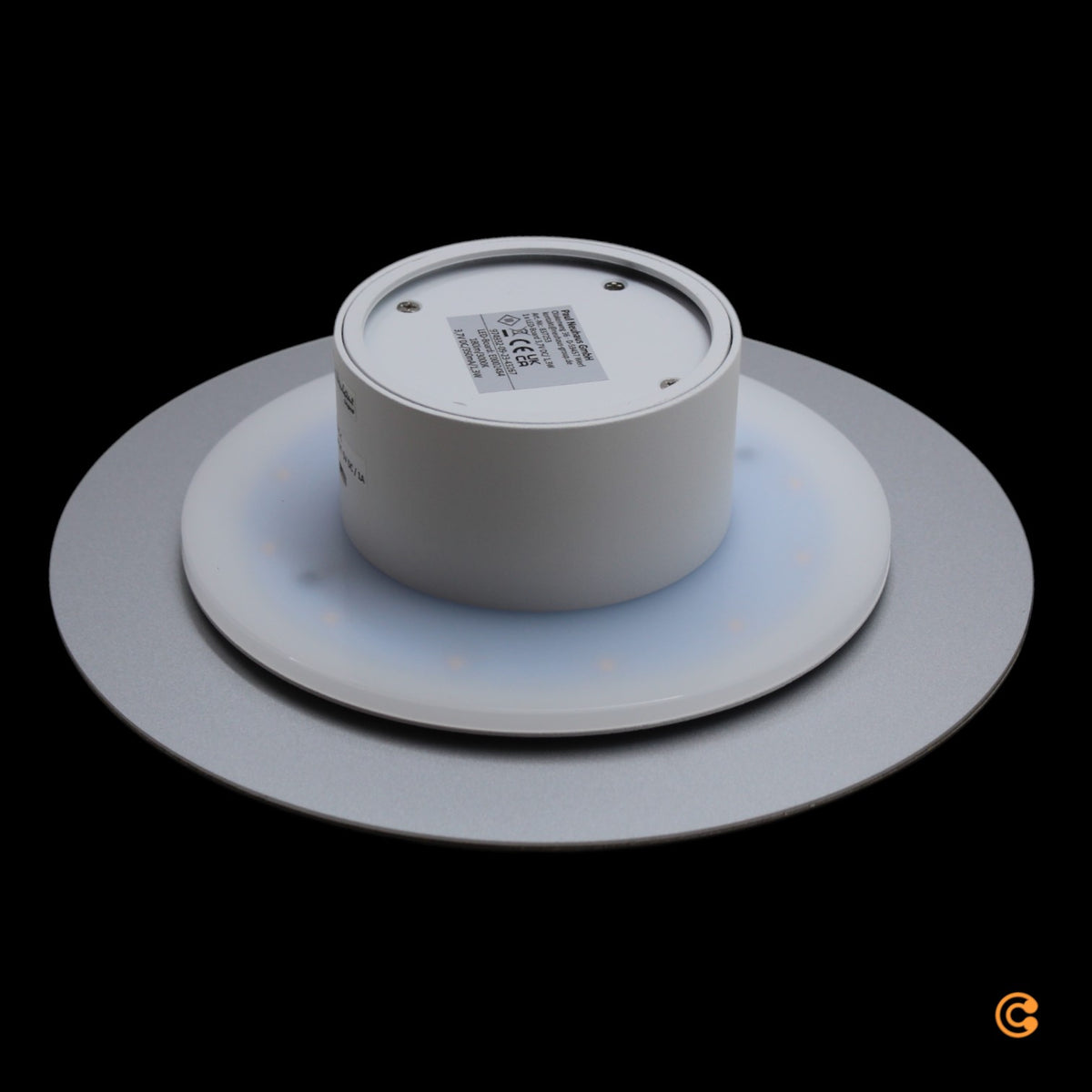 Paul Neuhaus LED-Wandleuchte Licht Akku Puntua chrom dimmbar Ø 25 cm - 4012248375839