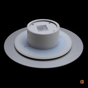 B-Ware Paul Neuhaus LED-Wandleuchte Licht Akku Puntua chrom dimmbar Ø 25 cm