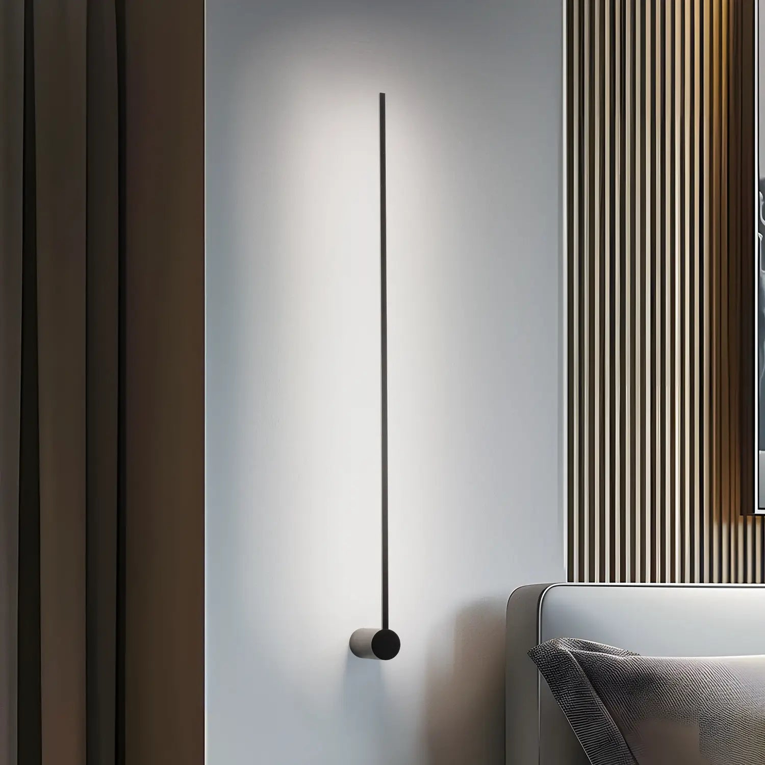 B-Ware Nowodvorski Wandleuchte Wandlampe Led Schwarz Aluminium Leuchte Licht Arm 105 Cm - 5903139103671