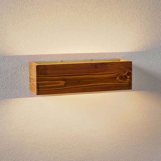B-Ware Trio Lighting Led Wandleuchte Brad Aus Holz Wandleuchte Bilderlampe Spiegelleuch - 4017807441895