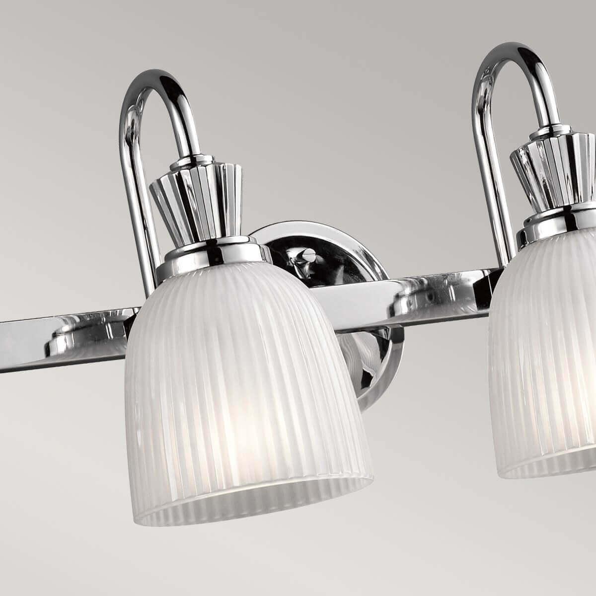KICHLER LED-Wandleuchte Cora Badleuchte Wandleuchte Leuchte fürs Bad 4-fl chrom - 5024005295716