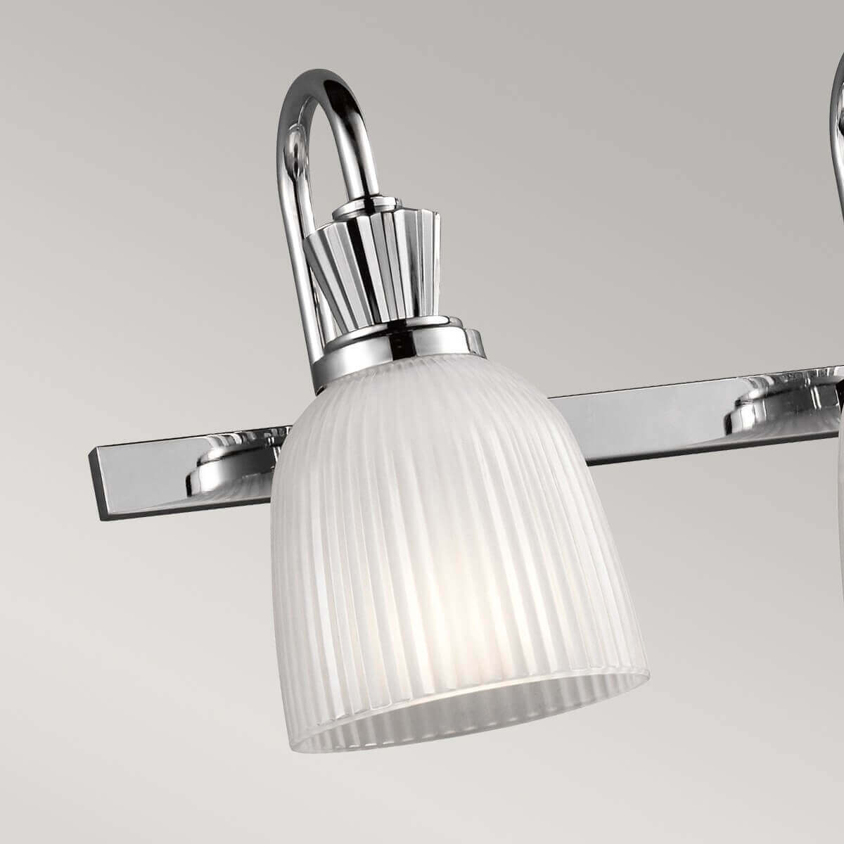 KICHLER LED-Wandleuchte Cora Badleuchte Wandleuchte Leuchte fürs Bad 4-fl chrom - 5024005295716