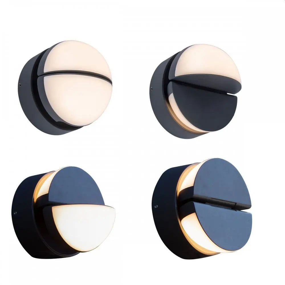 B-Ware Led Wandleuchte Eklips Wandlampe Leuchte Led Zweiflammig Modern Wohnzimmer - 6939412049939