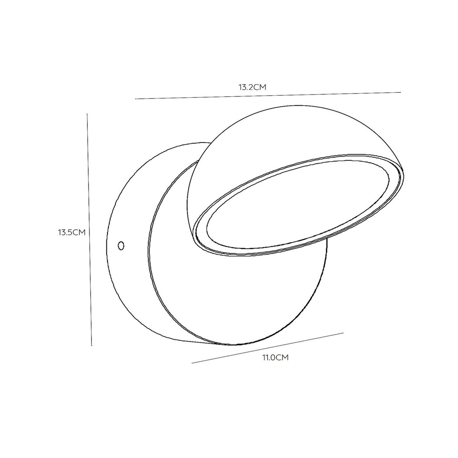 B-Ware Lucide Led Wandleuchte Finn Wandleuchte Lampe Weiß Metall Ip54 Tag Nacht Sensor - 5411212221629
