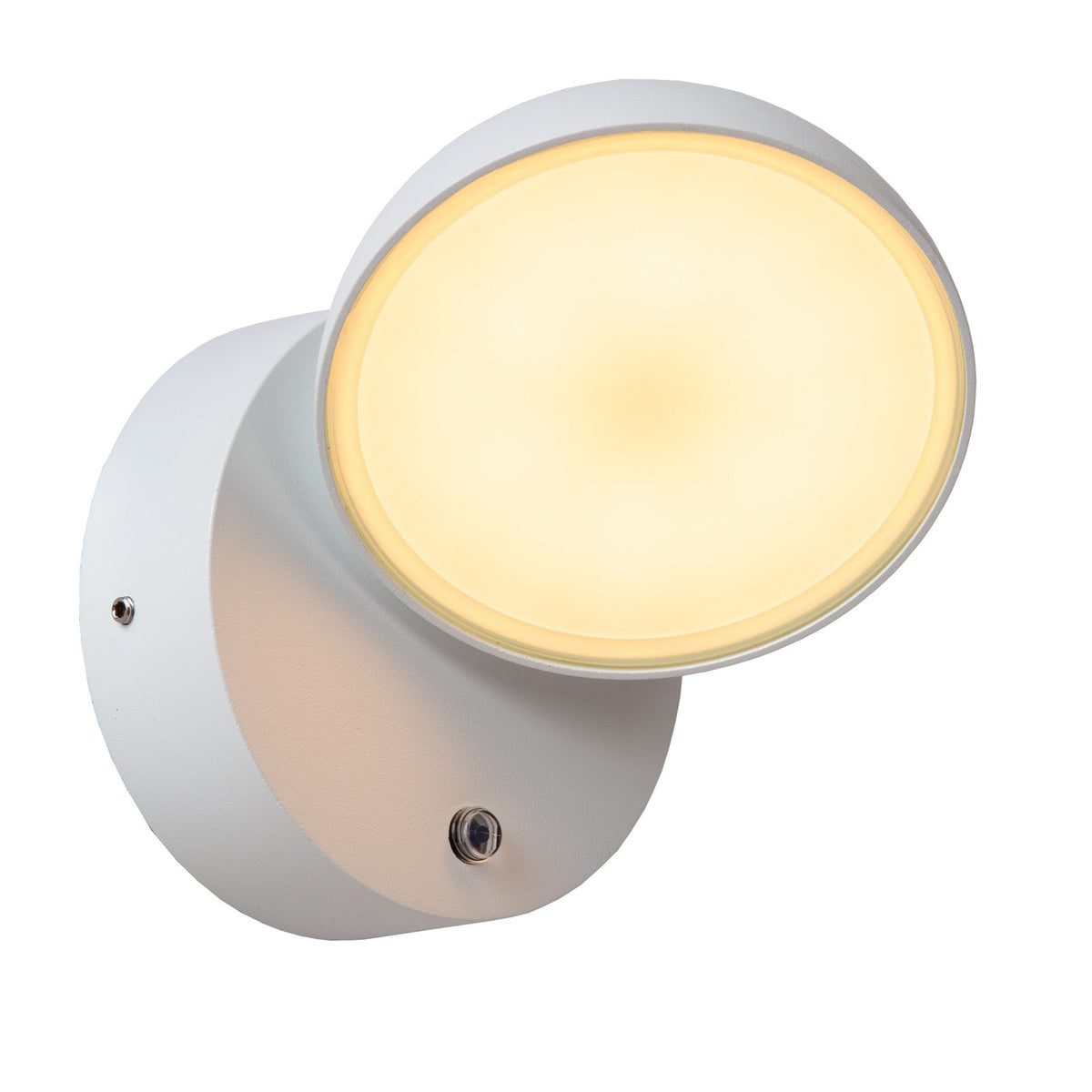 Lucide Wandleuchte Wandlampe LED Finn Außenleuchte Metall weiß IP54 Sensor Tag N - 5411212221629