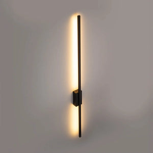 B-Ware Flash Wandleuchte Wandlampe Led Metall Schwarz Indirekte Beleuchtung Rechteckig