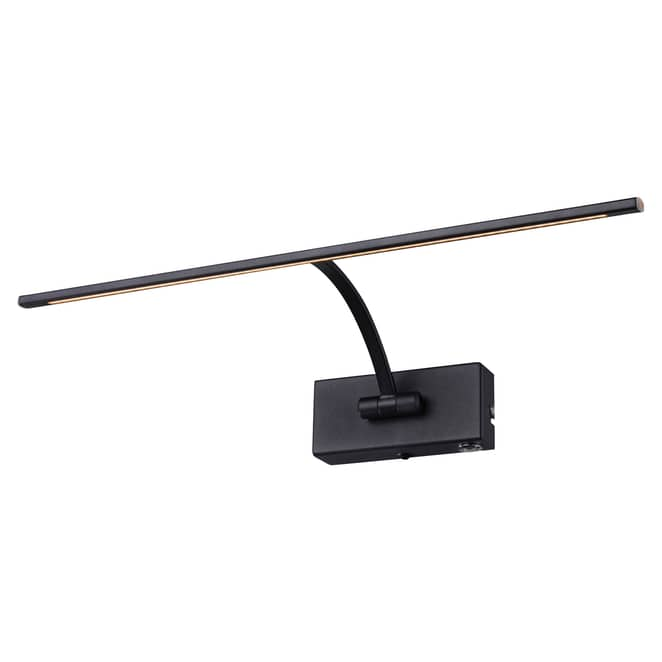 B-Ware Freelight Led Wandleuchte Matisse Wandlampe Wandlicht Lampe Breite 45 Cm Schwarz